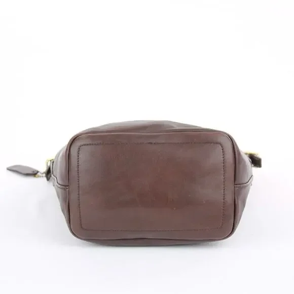 Coach Vintage Brown Leather Bag -9823 - Picture 5 of 7